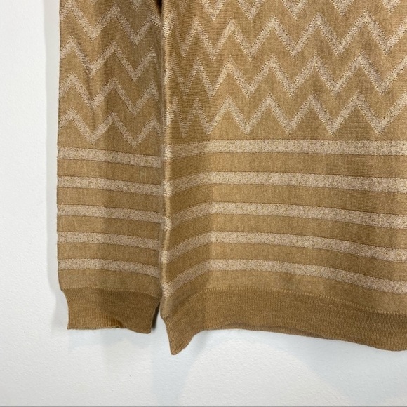 Joie tan cashmere blend sweater women’s M - Picture 6 of 8